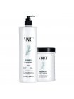 Набір проти випадіння VIART DUO with Rosemary Oil шампунь і маска для для сухого і нормального волосся, 2х1000 мл