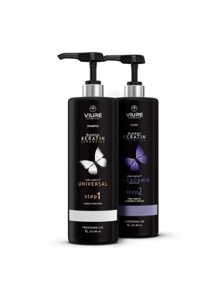 Набор кератина для волос VIURE Brazilian Keratin Macadamia