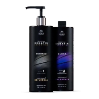 Набір кератину для волосся VIURE Brazilian Keratin Macadamia, 2х1000 мл (заводські)