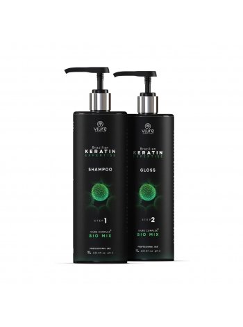 Набір нанопластики для волосся Vitaker VIURE Gloss Biomix, 2х100 г (розлив)