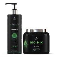 Набір ботоксу для волосся Vitaker VIURE Btox Biomix, 2х500 г (розлив)