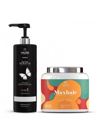 Набір ботоксу для волосся VIURE Max Hair Expertise, 250/500 г (розлив)