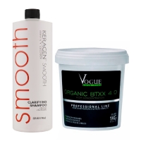 Набор ботокса для волос Vogue Cosmetics btox Organico Btxx 4.0, 50/100 г (разлив)