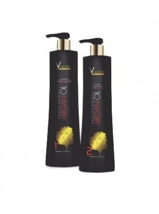 Набор кератина для волос Vogue Argan Oil, 2х1000 мл (заводские)