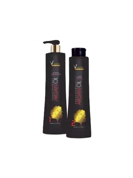 Набор кератина для волос Vogue Argan Oil, 2х1000 мл (заводские)