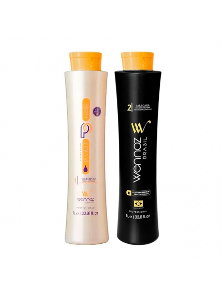 Набор биксипластии Wennoz Brasil (Honma Tokyo) Bixyplastia Plast Hair Precious Blend, 2х200 г (разлив)