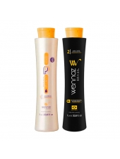 Набір біксіпластії Wennoz Brasil (Honma Tokyo) Bixyplastia Plast Hair Passion Fruit, 2х1000 мл (заводські)
