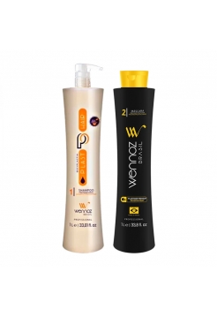 Набор биксипластии Wennoz Brasil (Honma Tokyo) Bixyplastia Plast Hair Passion Fruit, 2х1000 мл (заводские)