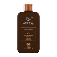 Шампунь Wennoz Brasil (Honma Tokyo) Coffee Premium Cleaning Shampoo для глибокого очищення, 1000 мл (заводська)