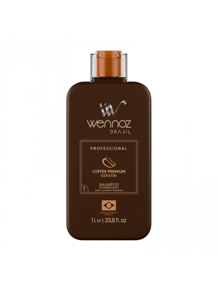 Шампунь Wennoz Brasil (Honma Tokyo) Coffee Premium Cleaning Shampoo для глибокого очищення, 100 г (розлив)