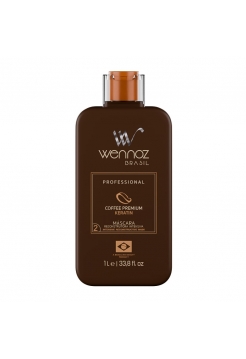 Кератин Wennoz Brasil (Honma Tokyo) Coffee Premium Keratin Intensive Reconstructive Mask, 1000 мл (заводская)