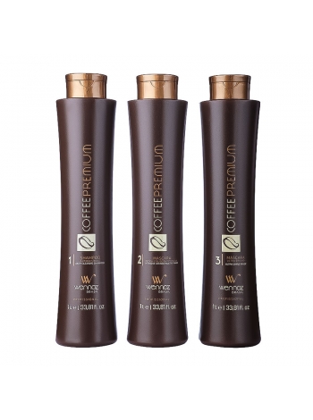 Набор кератина Wennoz Brasil (Honma Tokyo) Coffee Premium Keratin, 3х200 г (разлив)