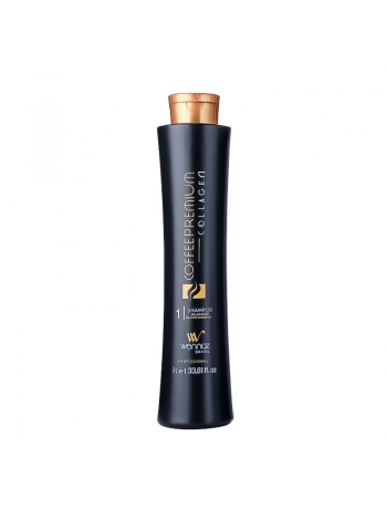 Технический шампунь Wennoz Brasil (Honma Tokyo) Coffee Premium Collagen Dilator Shampoo глубокой очистки