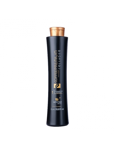 Технічний шампунь Wennoz Brasil (Honma Tokyo) Coffee Premium Collagen Dilator Shampoo глибокого очищення