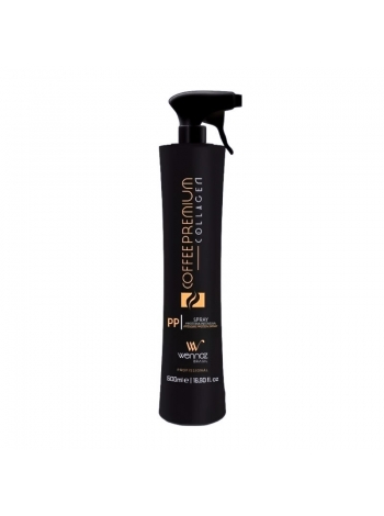 Финишный спрей Wennoz Brasil (Honma Tokyo) Coffee Premium Collagen Intensive Protein Spray, 500 мл (заводская)