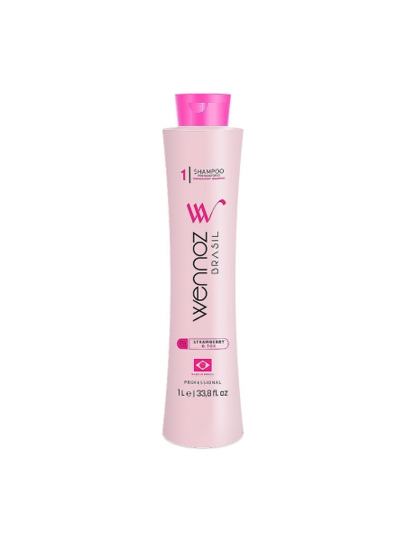 Технический шампунь Wennoz Brasil (Honma Tokyo) B.Tox Strawberry Shampoo для глубокой очистки волос