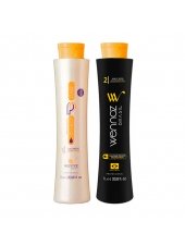 Набор биксипластии Wennoz Brasil (Honma Tokyo) Bixyplastia Plast Hair Passion Fruit, 2х1000 мл (заводские)