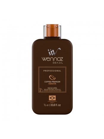 Кератин Wennoz Brasil (Honma Tokyo) Coffee Premium Keratin Intensive Reconstructive Mask, 100 г (розлив)