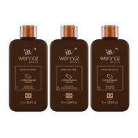 Набір кератину Wennoz Brasil (Honma Tokyo) Coffee Premium Keratin, 3х1000 мл (заводські)