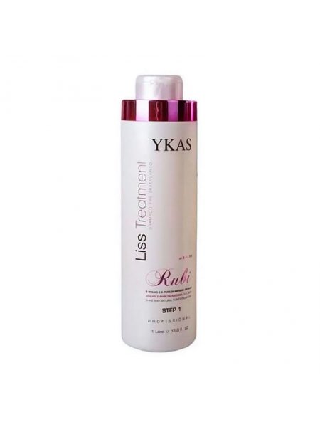 Шампунь Ykas Rubi  Pre Treatment Shampoo Step 1 глибокого очищення волосся, 500 г (розлив)