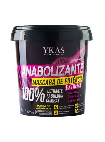 Анаболическая маска Ykas Anabolizante Capilar Mascara для капиллярного экстремального восстановления волос