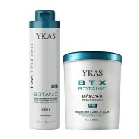 Набір ботоксу Ykas Btox Botanic Pro Repair для пошкодженого волосся, 2х1000 мл (заводські)