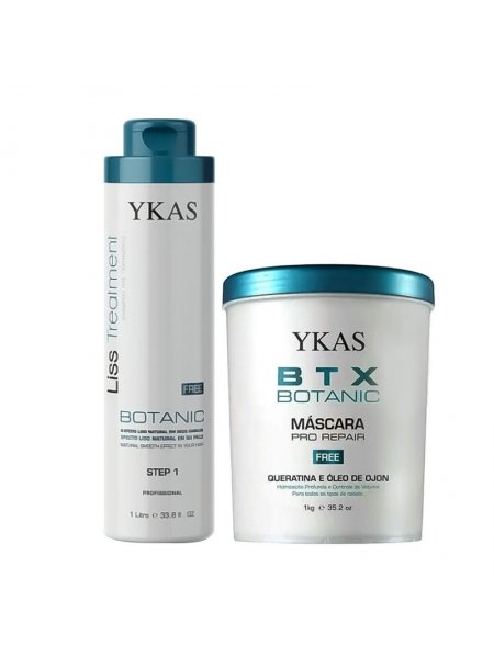 Набор ботокса Ykas Btox Botanic Pro Repair для поврежденных волос, 2х1000 мл (заводские)