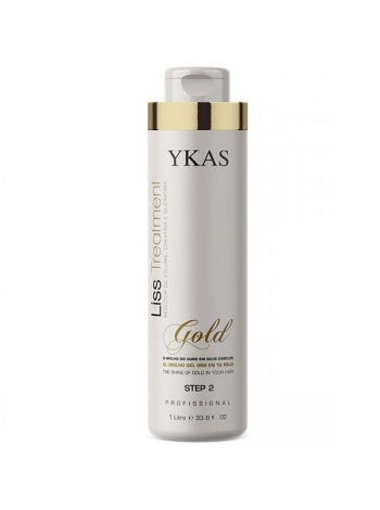 Кератин для волос Ykas Gold (шаг 2), 100 г (разлив)