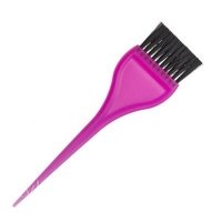 Кисть для фарбування волосся широка кольорова