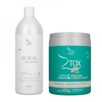 Набор ботокс-нанопластика Zap Ztox Zero Mask Canola & Castor Organic, 30/50 г (разлив)