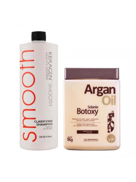 Набор ботокса для волос Btox Selante Ztox Oleo de Argan, 946/950 г (заводские)