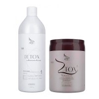 Набір ботоксу для волосся Zap Ztox Oleos De Macadamia & Chia, 2х100 г (розлив)