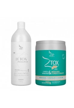 Набор ботокс-нанопластика Zap Ztox Zero Mask Canola & Castor Organic, 30/50 г (разлив)