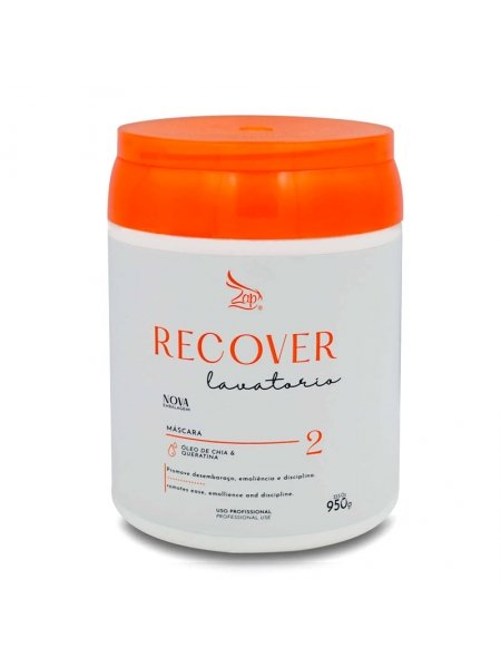 Профессиональная маска Zap Lavatory Recover Mask для восстановления сухих волос, 950 г (заводская)