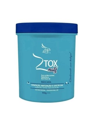 Ботокс Zap ZTox Matiz Oleo De Macadamia с тонирующим эффектом для осветлённых волос, 950 г (заводская)