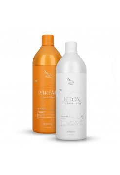 Набір Zap Extreme Brillant для кератинового випрямлення сильного завитка, 30/50 г (розлив)