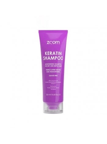 Шампунь ZOOM Keratin Shampoo безсульфатный с кератином (250 мл)