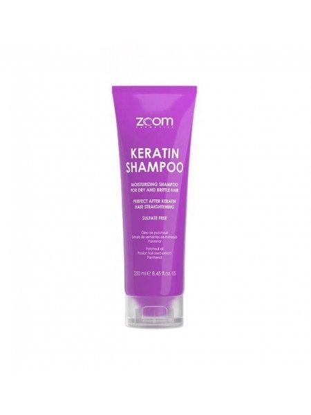 Шампунь ZOOM Keratin Shampoo безсульфатный с кератином (250 мл)