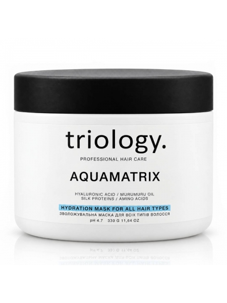 Маска Triology AquaMatrix Hydration Mask для глубокого увлажнения волос, 330 мл