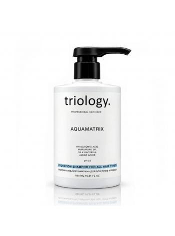 Шампунь Triology Aquamatrix Hydration Shampoo для глубокого увлажнения волос, 500 мл