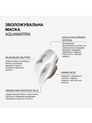 Набор Triology AquaMatrix DUO шампунь и маска для глубокого увлажнения волос, 500+330 мл