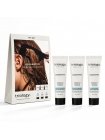 Пробний набірTriology Aquamatrix DUO для глибокого зволоження волосся шампунь, бальзам і маска, 3х30 мл