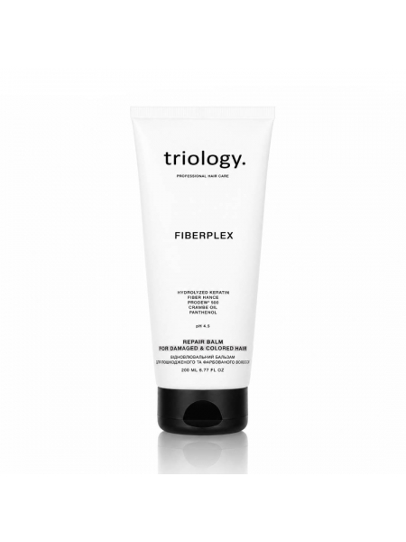 Кондиционер Triology Fiberplex Balm для восстановления повреждённых и окрашенных волос, 200 мл