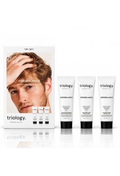 Пробний набір Triology Sebobalance Try Set для жирного волосся і шкіри голови шампунь, бальзам і маска, 3х30 мл
