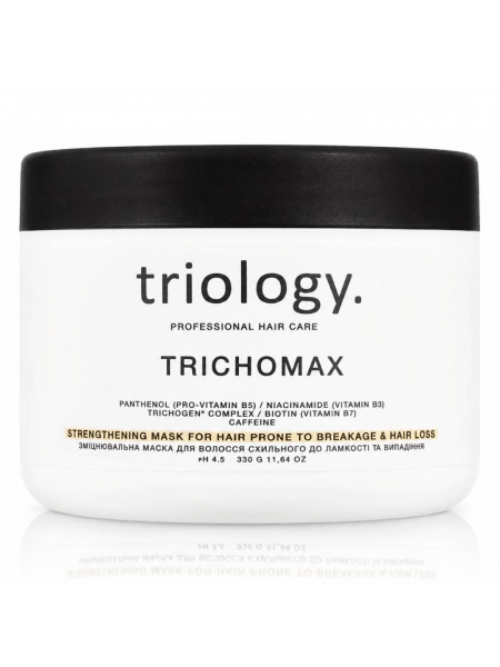 Маска Triology Trichomax Mask для укрепления волос склонных к выпадению и ломкости, 330 мл