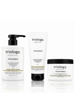 Набір Triology Trichomax TRIO шампунь, кондиціонер і маска для запобігання ламкості і випадіння волосся, 500+200+330 мл