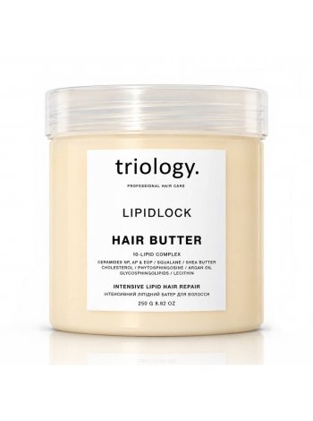 Липидный баттер Triology Lipidlock Butter для интенсивной реконструкции волос, 250 г
