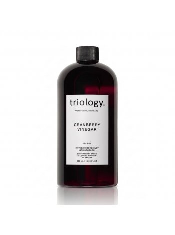 Журавлиний оцет Triology Cranberry Vinegar для блиску та гладкості волосся, 500 мл