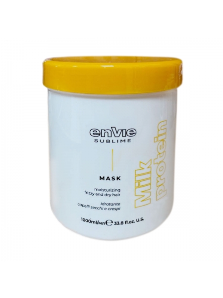 Маска для волос Envie Luxury Milk Mask с молочными протеинами и кислым pH (EN428), 1000 мл (заводская)